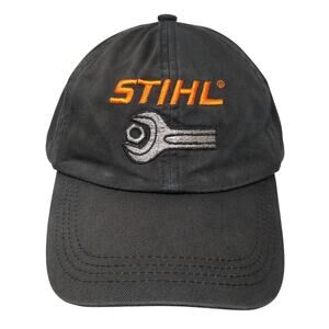 STIHL Service Advantage Slideback Hat Black One Size Embroidered Outdoor